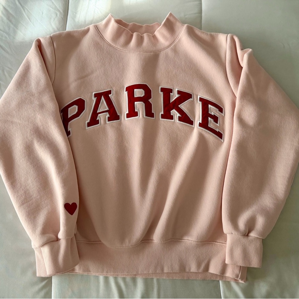 Pink 2026 Parke Valentines crew, S/M.